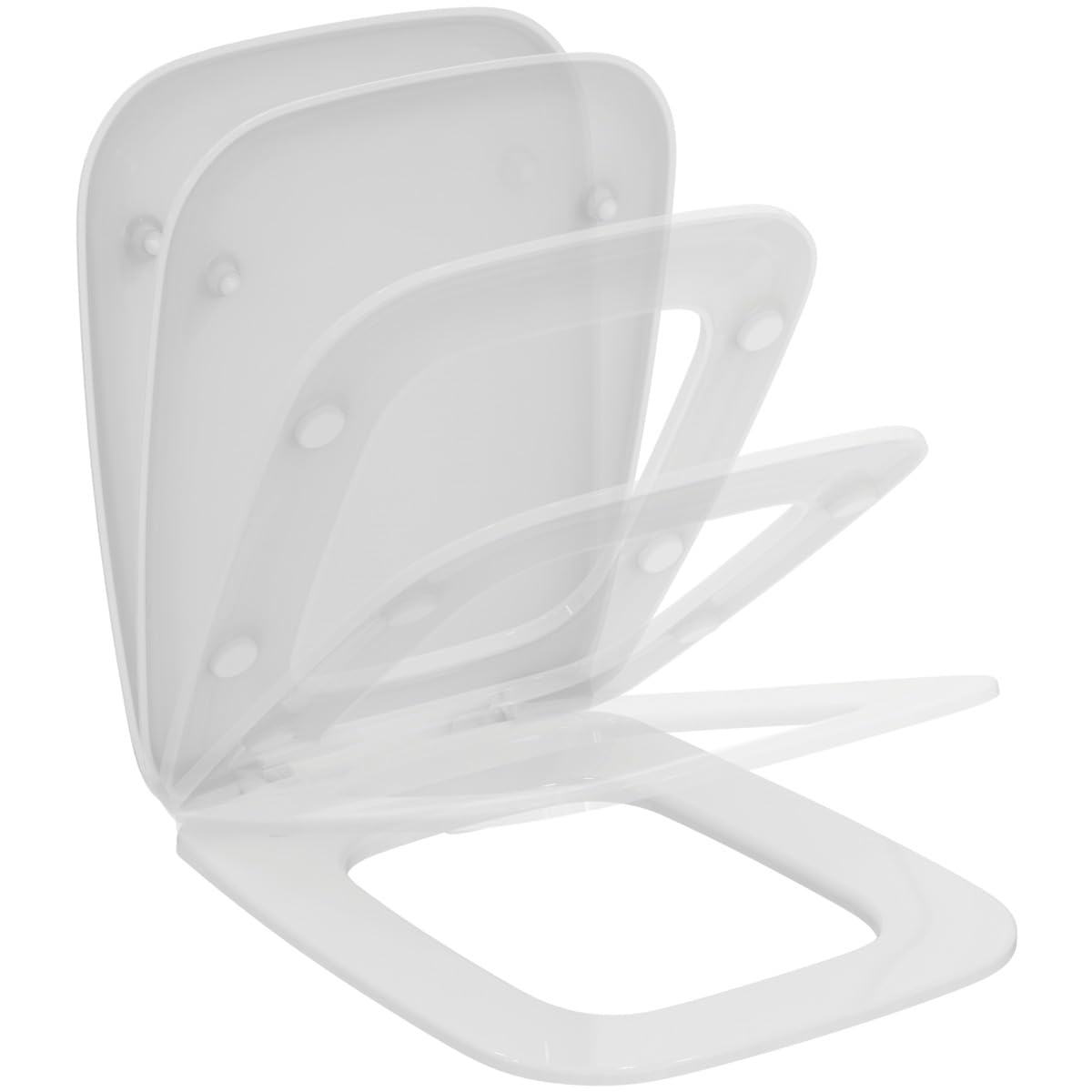 Ideal Standard T661101 WC seat Original Slim Series 21 with Soft-Closing Comfort