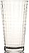 Circleware Matrix Heavy Base Highball Tumbler Drinking Glasses, 4-Piece Set, Home Party Entertainment Beverage Glassware Ice Tea Cups for Water, Juice, Milk, Beer, 15.75 Ounce, Windowpane