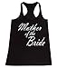 P&B Mother of The Bride Women's Tank Top, M, Black