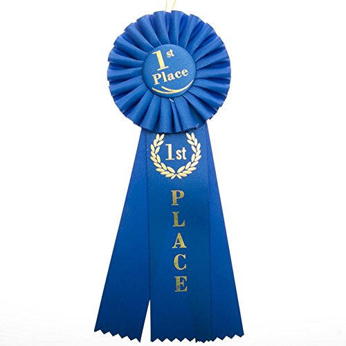1st place rosette ribbon