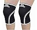 SportMediQ Knee Sleeves (1 Pair) Support & Compression for Weightlifting, Powerlifting & Running - 7mm Neoprene Sleeve for the Best Squats - 1 Year Warranty