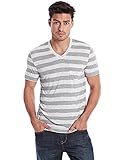 GUESS Men's Clifton Striped Tee