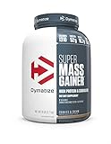 Dymatize Super Mass Gainer Protein Powder, 1310 Calories & 52g Protein, Gain Strength & Size Quickly, 10.7g BCAAs, Mixes Easily, Tastes Delicious, Cookies & Cream, 6 lbs