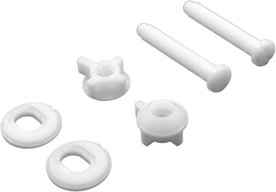 Cosybreeze 2 Pack Universal Toilet Seat Hinge Bolt Screw for Bottom