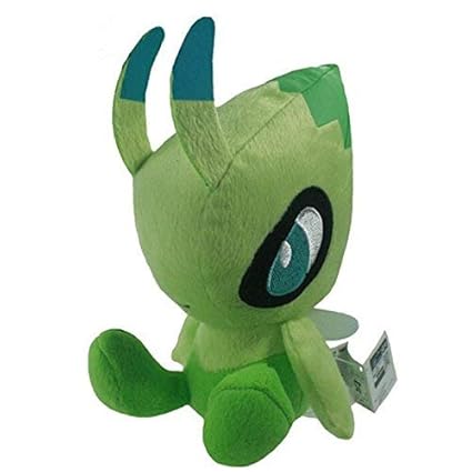 HT TOYS Pokemon Celebi Stuffed Soft Toy Pikachu Plush Doll Toy 18cm