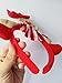 WINZIK Christmas Headwear Gingerbread Man Striped Bowknot Hair Hoop Cute Headband Xmas Holiday Party Supplies Gifts (1#)