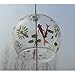 Wind Chimes Wind Bells Handmade Glass Birthday Gift Valentine's Day Gift Home Decors Japanese Style (Happy Fish)