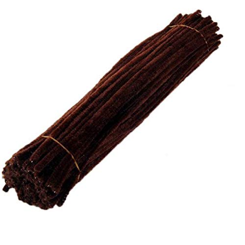 Pipe Cleaners Chenille Stems for DIY Art Craft 6 mm x 12 Inch 100 Pieces - Thumbnail 4