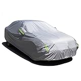 MATCC Car Cover Sedan Cover Waterproof Protection Full Car Covers Outdoor Fits Sedan (185
