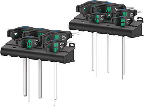 Wera 05023451001 454/10 HF Set Imperial 1, Quergriff-Schraubendrehersatz, zöllig, 10-teilig