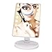 Signstek 16 LED Battery Operated Cordless Touch Screen Lighted Makeup Mirror White
