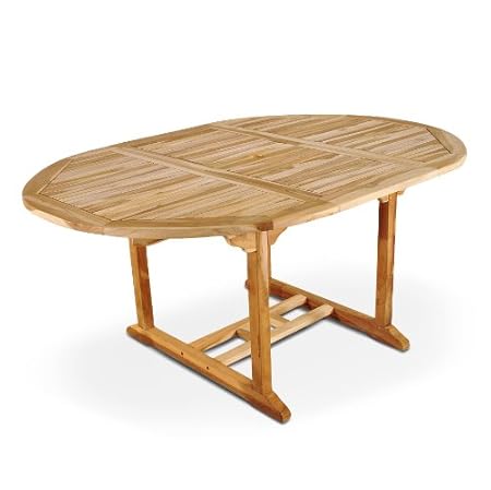 SAM Garten-Tisch Aruba, Auszieh-Tisch aus Teak-Holz (180-240 cm) Massivholz für Garten oder Terrasse