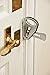 The Easylock - The Lightweight, Easy to Install, Super Strong Temporary Door Lock. (Silver)
