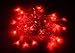 Karlling Battery Operated Fairy Lights, 13ft Durable Short Clear Wire LED Twinkle String Lights for Christmas, Valentine’s Day, Halloween,Weddings, Parties, and Indoor/Outdoor Decor(Red)