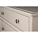 Evolur  Double - Drawers Dresser  in Antique White