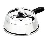 Shisha Hookah Heat Management System for Bowl Alloy Head Charcoal Stove Burner Charcoal Funnel Box
