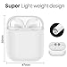 Bluetooth Earbuds,White Wireless Earbuds in-Ear Headphones Hands Free Noise Cancelling Headset Compatible with Samsung Galaxy S8 Huawei & Other Androidthumb 2