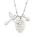 AnotherKiss Inspirational Necklace Jewelry Gift for Women Girls - You are Braver Stronger Smarter Than You Think Jewelry