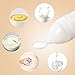Lyonice Silicone Squeeze Bottle Spoon - Baby Feeding Cereal, Rice, Juice, Infant Newborn Toddler Baby Food Dispensing Spoon- 90ml Pink
