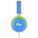 Sprout Channel SCH101 Sprout Channel Cubby Kid Safe Headphones with Built-In Volume Limiter, Blue/Green/White