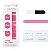 Angel Beauty - Premium Nail Wraps - Watermelon Pink, Real Nail Polish, Salon Effect, Instant Manicure, Zero Dry Time,Includes 20 Nail Wraps with Different Sizes for Fingers or Toes