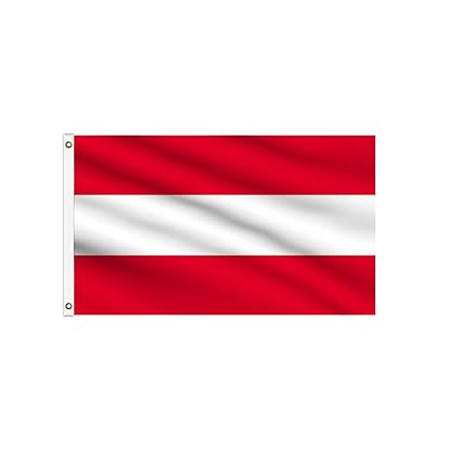Amazon Com Banner Buzz Make It Visible Austria Flag Knitted