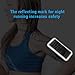 Chnano Running Armband iPhone 6 Armband Running Cell Phone Holder Case WorkoutArm Band Arm Bag Pouch Strap with Zipper Exercise for iPhone 6 6S iPod Touch - Black