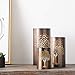 Deco 79 Metal Tree Candle Lantern, Set of 3 12