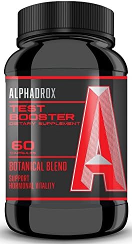 ALPHADROX Test Booster - give your DRIVE the boost it needs to take it next level! Pair with Workout Amplifier and Post Recovery for MAX Results with MAX Potency!