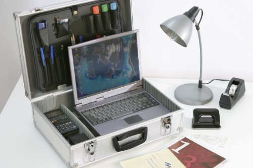 Meister Werkzeugkoffer leer, 460 x 330 x 150 mm - Verstärkter Rücken - Individuelle Fachaufteilung - Abschließbar… – Bild 5