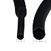 Welldoit Internal Diameter 60mm Length 2m Heat Shrink Tubing Cable Sleeving Wire Wrap Heat Shrinkable Tube Black (60mm)