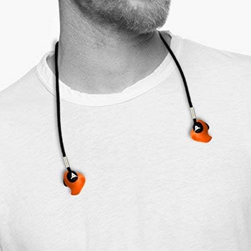 Decibullz - Custom Earplug Lanyard, Black - Image 5