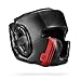 Sanabul Core Series Boxing MMA Kickboxing Head Gear (Black/Red, L/XL)