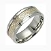 Tanyoyo Celtic Dragon Rings For Men Women Stainless Steel Luminous Glow Glow Wedding Band Silver Golden Jewelry (6)