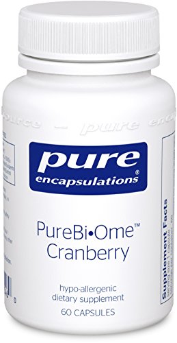 Pure Encapsulations - PureBi•Ome Cranberry - Hypoallergenic Multi-Strain Probiotic Blend for Intestinal Microflora Balance and Urinary Tract Function* - 60 Capsules Pure Encapsulations - PureBi•Ome Cranberry - Hypoallergenic Multi-Strain Probiotic Blend for Intestinal Microflora Balance and Urinary Tract Function* - 60 Capsules