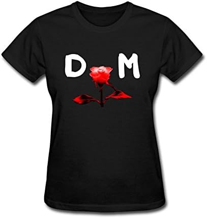 SAMMA Women's Depeche Mode Design Cotton T Shirt