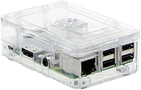 Raspberry Pi Case (Clear) fits Raspberry Pi 3, 2 and B+