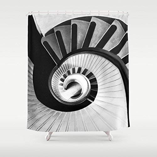 Amazon Com Designer Shower Curtain Modern Architectural