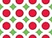Red Lime Green BRIGHT CHRISTMAS GEOMETRIC Gift Wrap Wrapping Paper - 16ft Roll