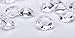 jollylife 2000 Diamond Table Confetti Wedding Bridal Shower Party Decorations 1 Carat/ 6.5mm Clear