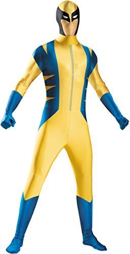 Morris Costumes WOLVERINE BODYSUIT COSTUME, 14-16