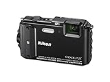 Nikon Coolpix Aw130 16MP Point And Shoot Digital Camera (Black) with 5x Optical Zoom