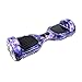 Shinymod 6.5 inch Self Balance Scooter Case Chrome Color Replacement Outer Shell Cover for 6.5'' Two Wheel Smart Self Balancing Electric Scooter (Case only, No Scooter)(Galaxy)