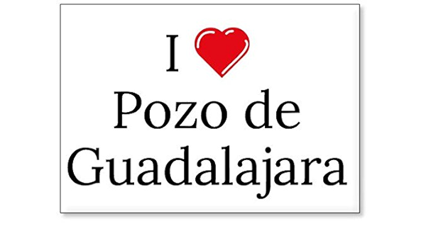 Mundus Souvenirs - Amo Pozo de Guadalajara, Imán para Nevera ...