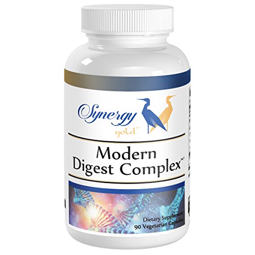 Modern Digestive Enzyme Supplement for Better Breakdown & Absorption of Hard to Digest Foods, Support for Gluten, Fats, Relief for IBS, Leaky Gut, Common Complaints, 1 Mo Supply, 90 Count Modern Digestive Enzyme Supplement for Better Breakdown & Absorption of Hard to Digest Foods, Support for Gluten, Fats, Relief for IBS, Leaky Gut, Common Complaints, 1 Mo Supply, 90 Count