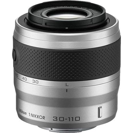 Nikon 1 NIKKOR 30 - 110 mm f/3.8 - 5.6 VR (Plata): Amazon.es ...