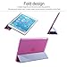 BESDATA Ultra Thin Magnetic Smart Cover [Auto Wake/Sleep Function]& Translucent Back Case for 2013 iPad Air + Screen Protector + Cleaning Cloth + Stylus (Pink)