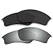 Replacement Polarized Black and Titanium Lenses for Oakley Half Jacket XLJ Sunglasses