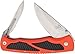 Havalon XTC-TZBO Titan, Double Folding Blade, Black/Orange Handle 6 Extra 60A and 6 Extra 70A Blades, Blade Remover, Jim Shockey Holster
