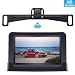 ZSMJ Backup Camera Wireless 5 inch Mirror Monitor Kit Parking Reverse Camera For Car Verhicle SUV RV Night vision Waterproof
